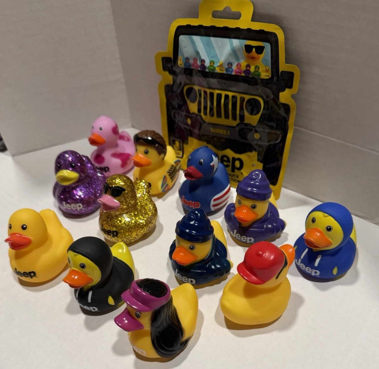 Jeep Branded 2" Rubber Ducks ~ All Ducks Have Jeep Logo ~ You Choose ~ NEW