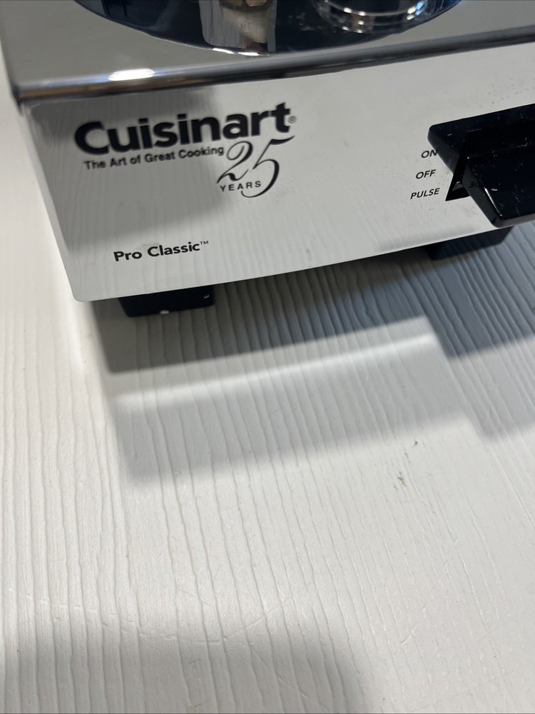 Cuisinart Pro Classic Food Processor DLC-10S | Base Only | Chrome