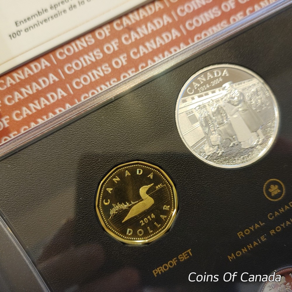 2014 Canada Special Edition Silver Dollar Proof Set #coinsofcanada