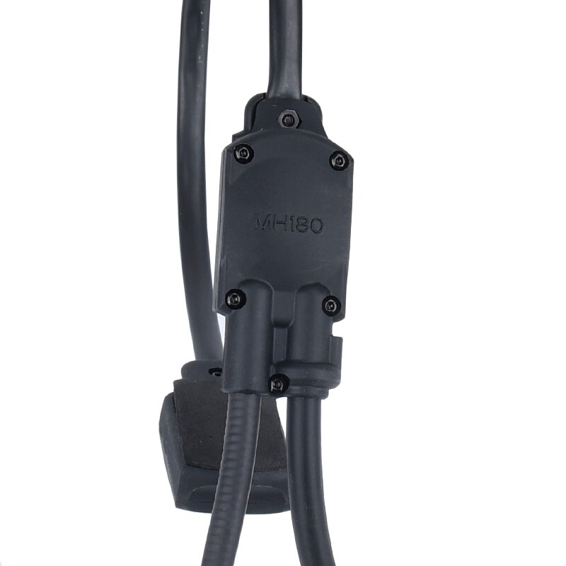 Tactical Headset Signal Bone-Conduction Speaker MH180-V For Interface 7.0PLUG