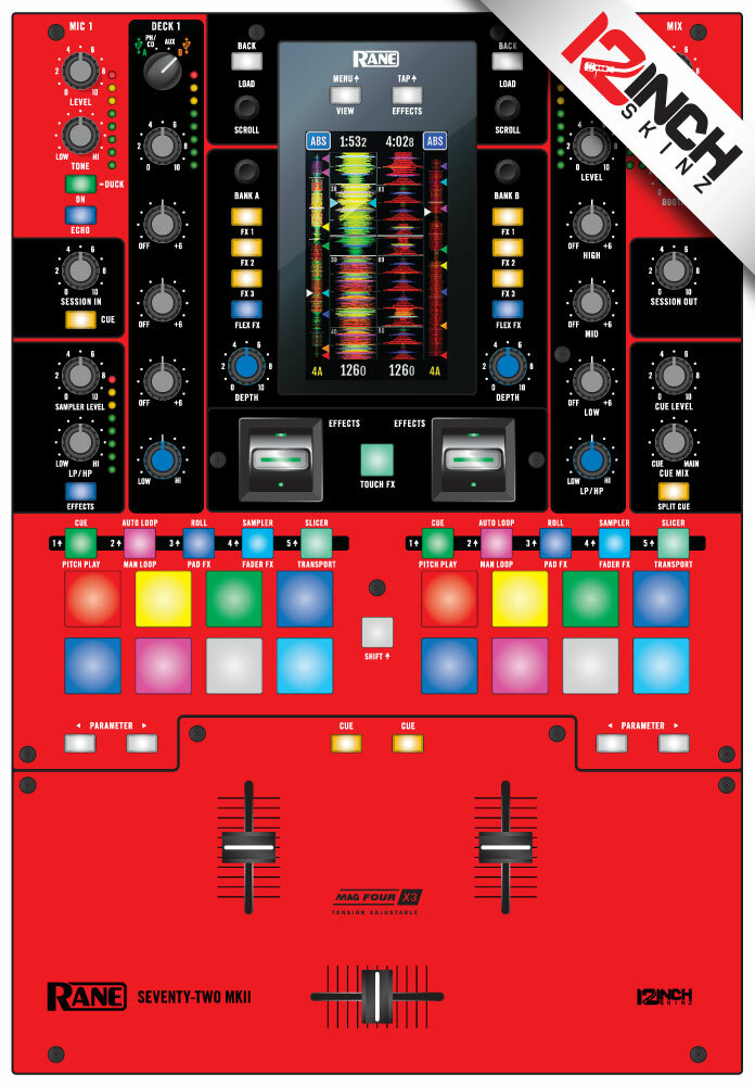 Rane Seventy-Two Skin MK2 Red Black