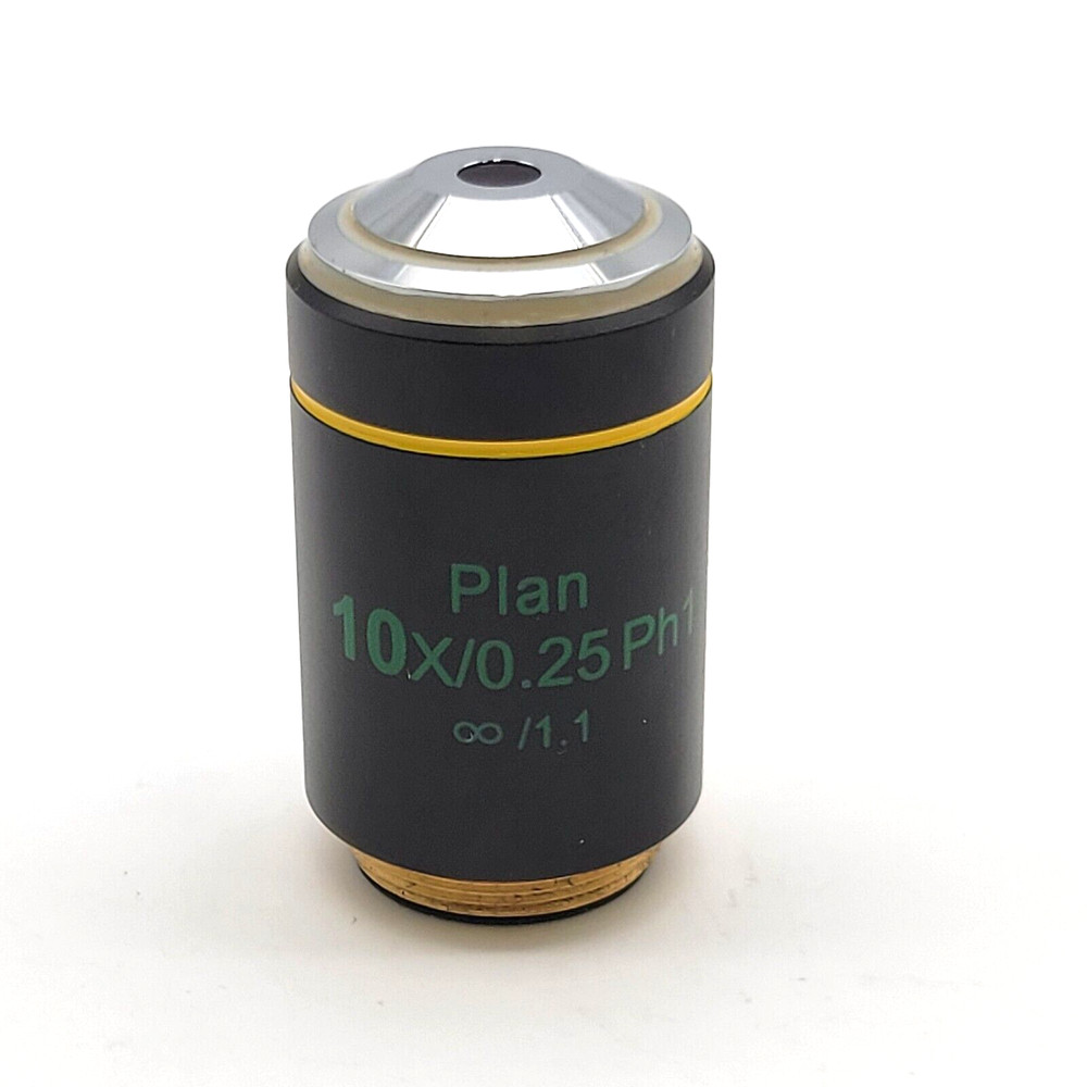 Motic Microscope Objective Plan 10x Ph1 ∞/1.1 Phase Contrast