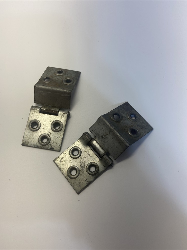 Original Military Box & Crate Hardware Hinge Set (2)