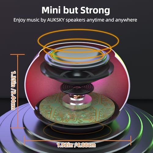 2Pack Portable Mini Speaker, Bluetooth Tiny Speaker,Wireless Micro Speaker Pink