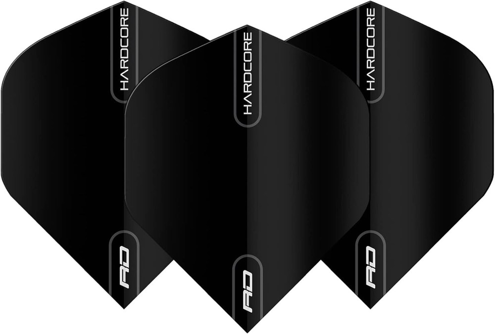 Hardcore XT Patterned Extra Thick Standard Dart Flights - 5 Sets Per Pack 15 ...