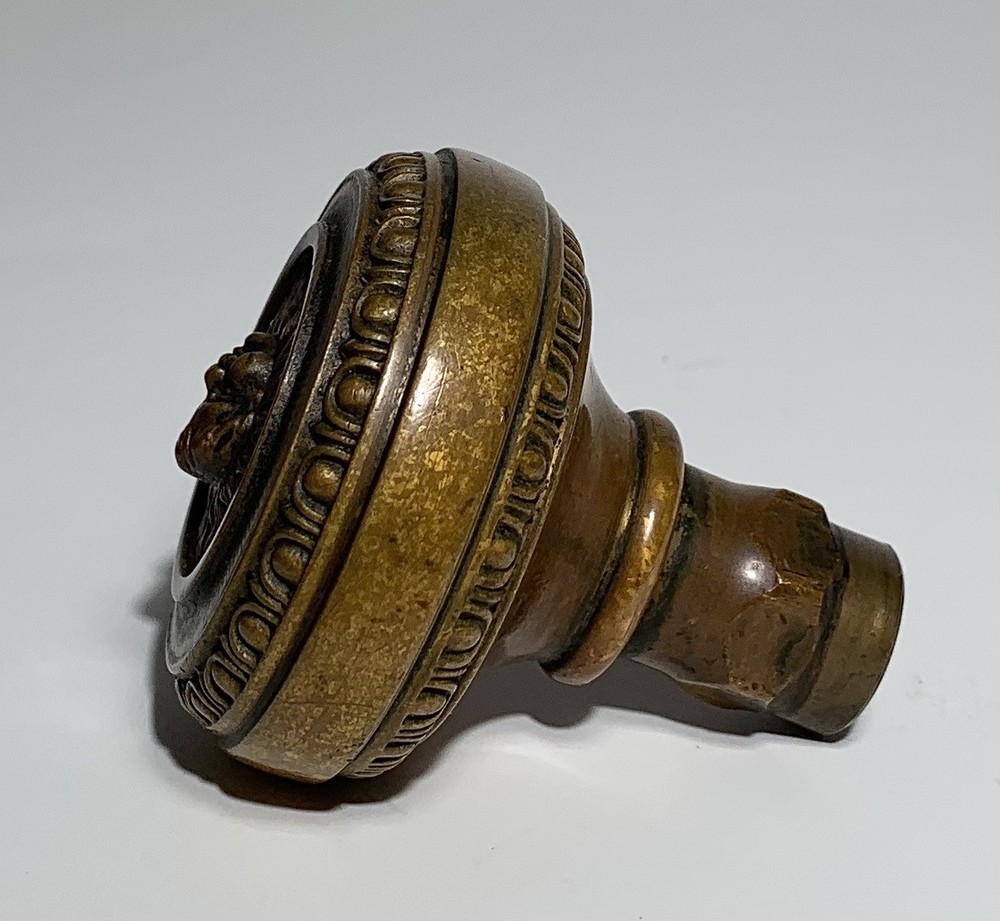 Antique BRONZE CORBIN CHERUB DOOR KNOB