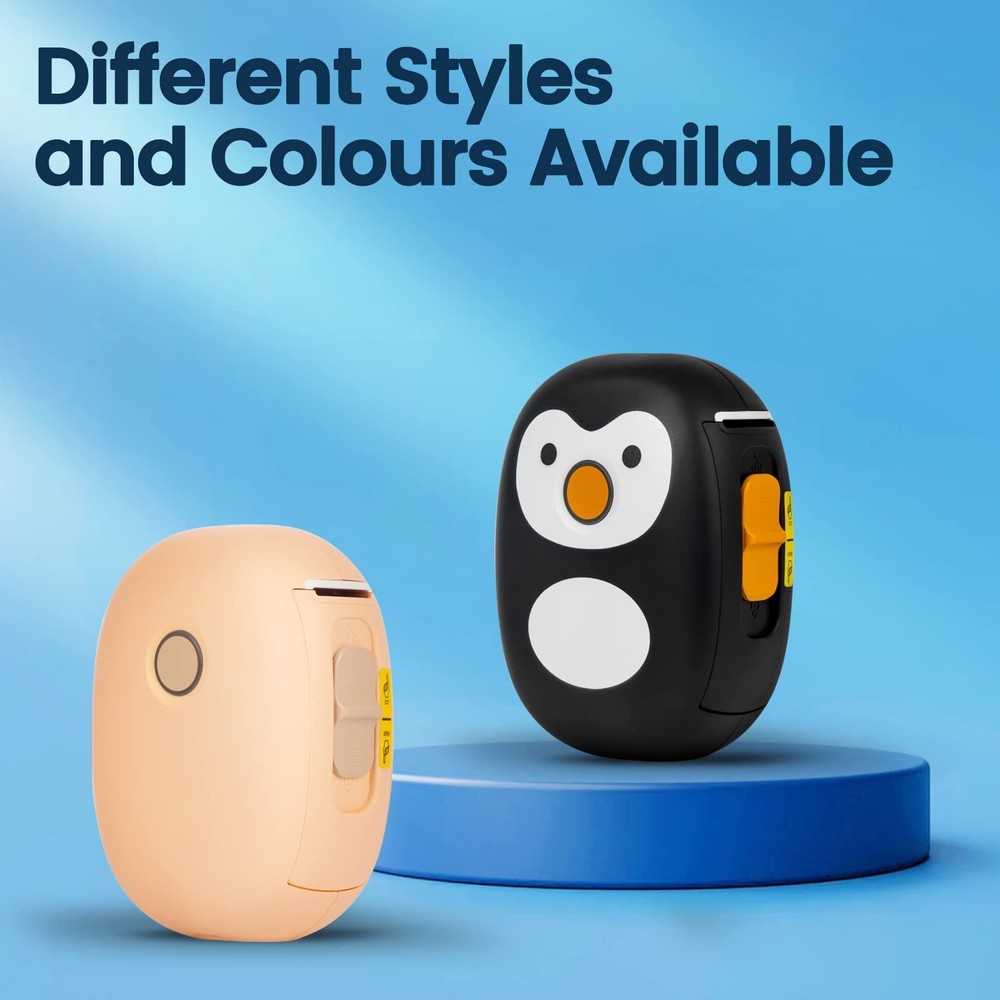 Mini Label Maker Machine with Tape, OBZ Portable Bluetooth Thermal Printer, I...