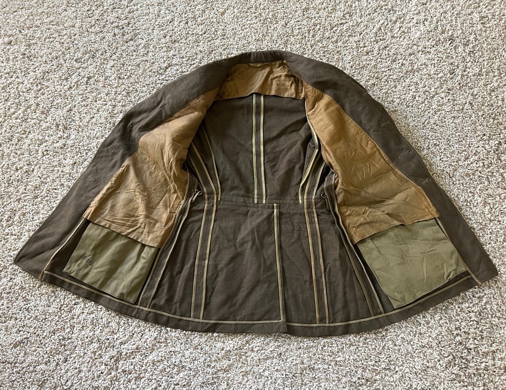 WW2 US Class A Dress Jacket Uniform Coat 37R 1st Service Command Sergeant WWII
