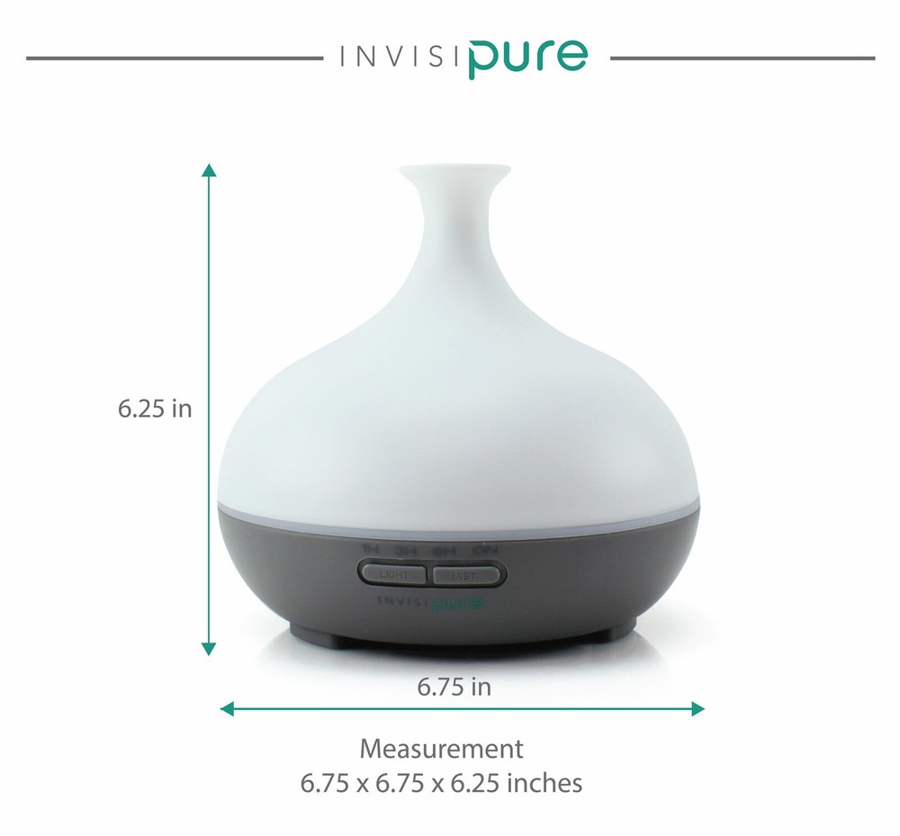 InvisiPure Drop Aroma Diffuser - Gray – IP-AD300-30-GRAY