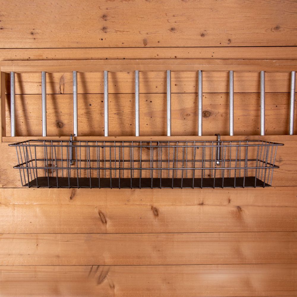 Easy-Up Pro Series Rail Basket | Convenient Size for Organizing Barn Items
