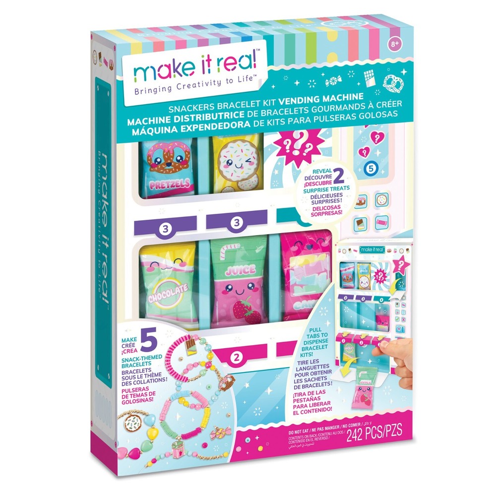 Make It Real: Snackers Vending Machine Bracelet Kit