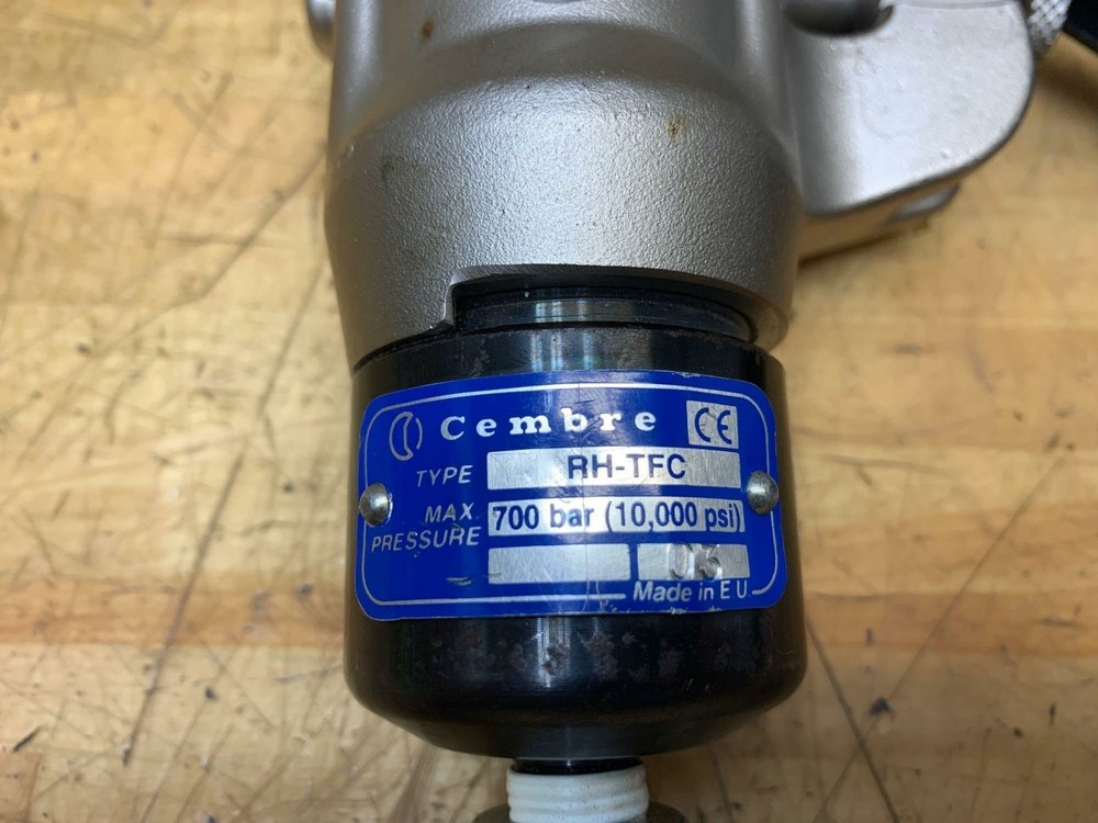 Cembre RH-TFC Hydraulic Cutting Tool, Cable Cutter, Profiled Contact Wire