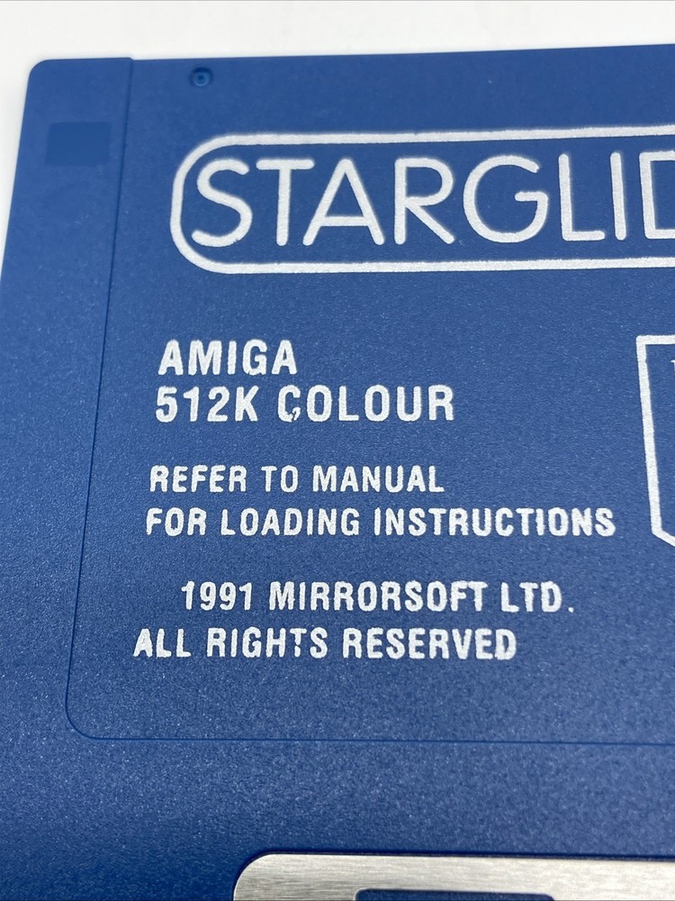 1991 STARGLIDER 2 Amiga VTG Floppy Disk Untested HTF
