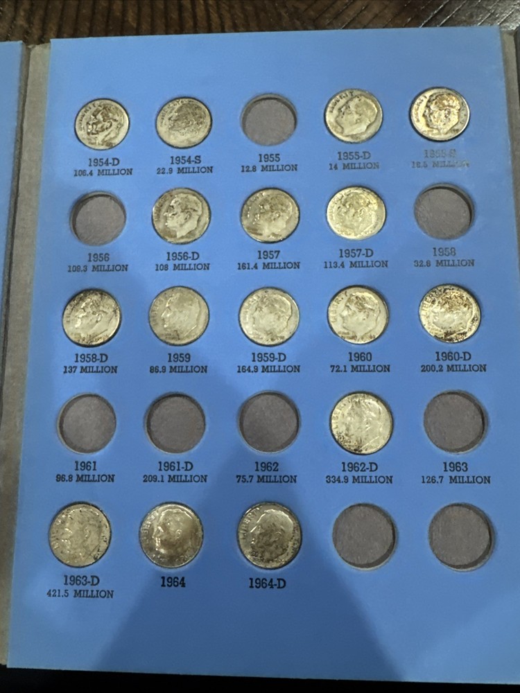 Roosevelt Dim Collection Starting 1946