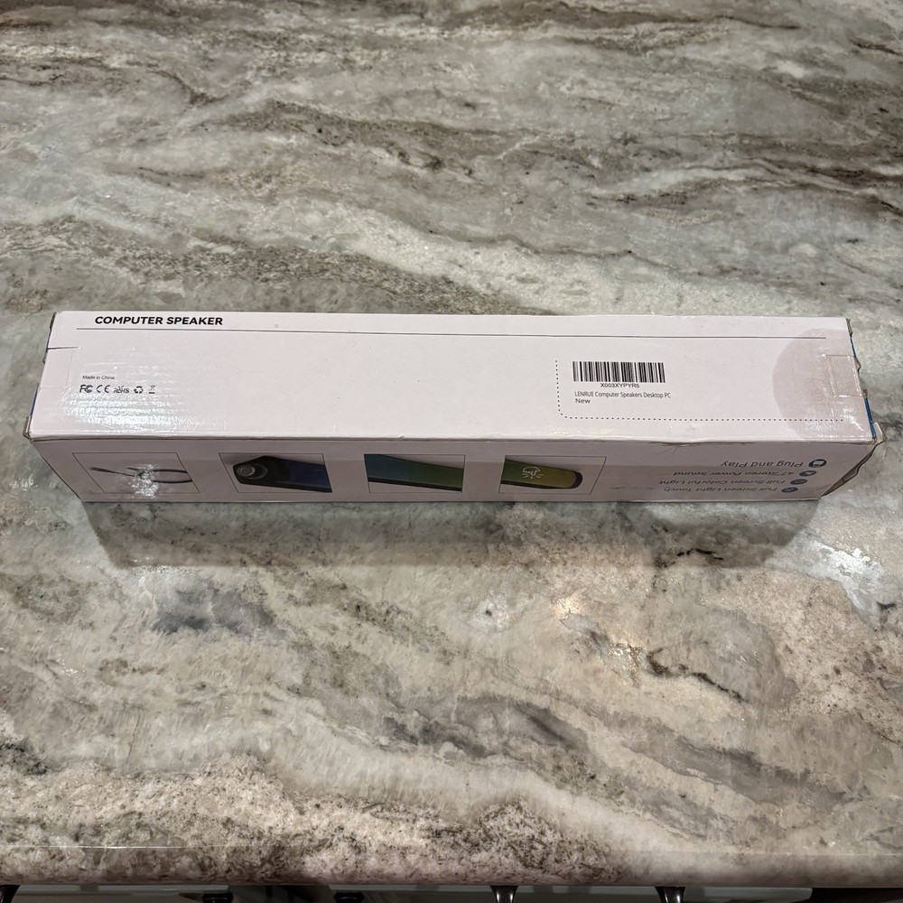 LENRUE X11 Plus Computer Speakers for Desktop, Touch Lights PC Speakers