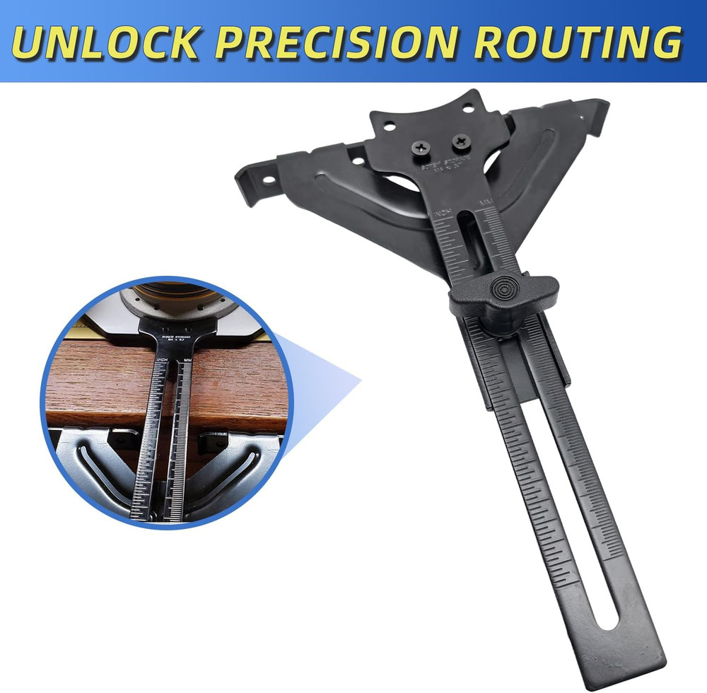 DNP618 Edge Guide Compatible with DEWALT DCW600B 20V Max XR CORDLESS ROUTER, DWP