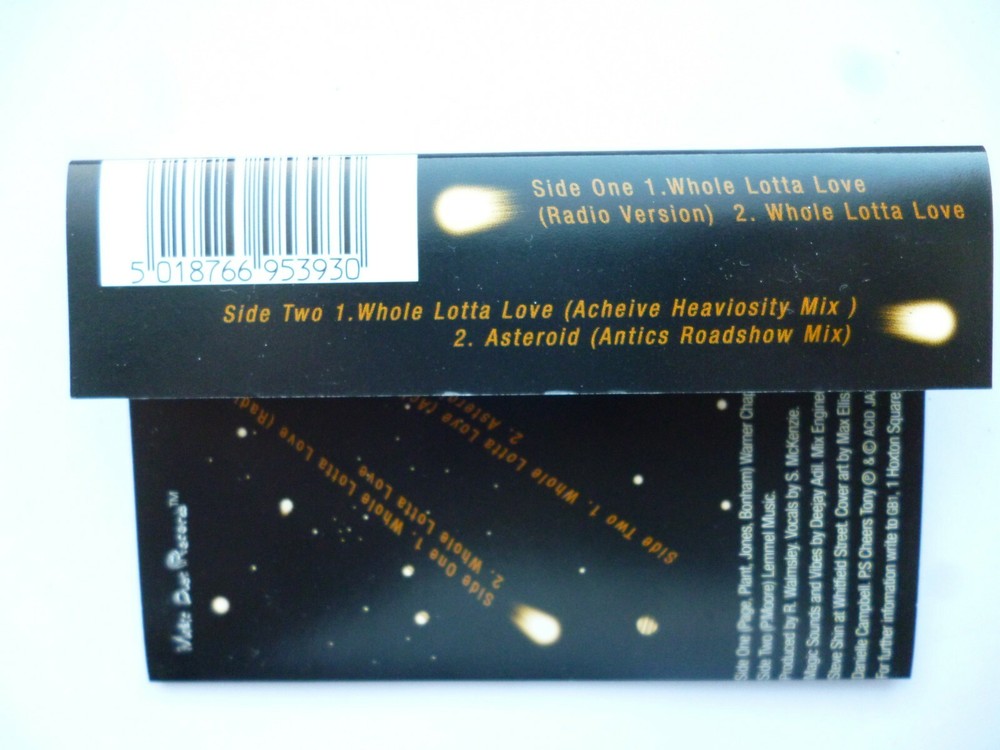 GOLDBUG - WHOLE LOTTA LOVE - CASSETTE SINGLE