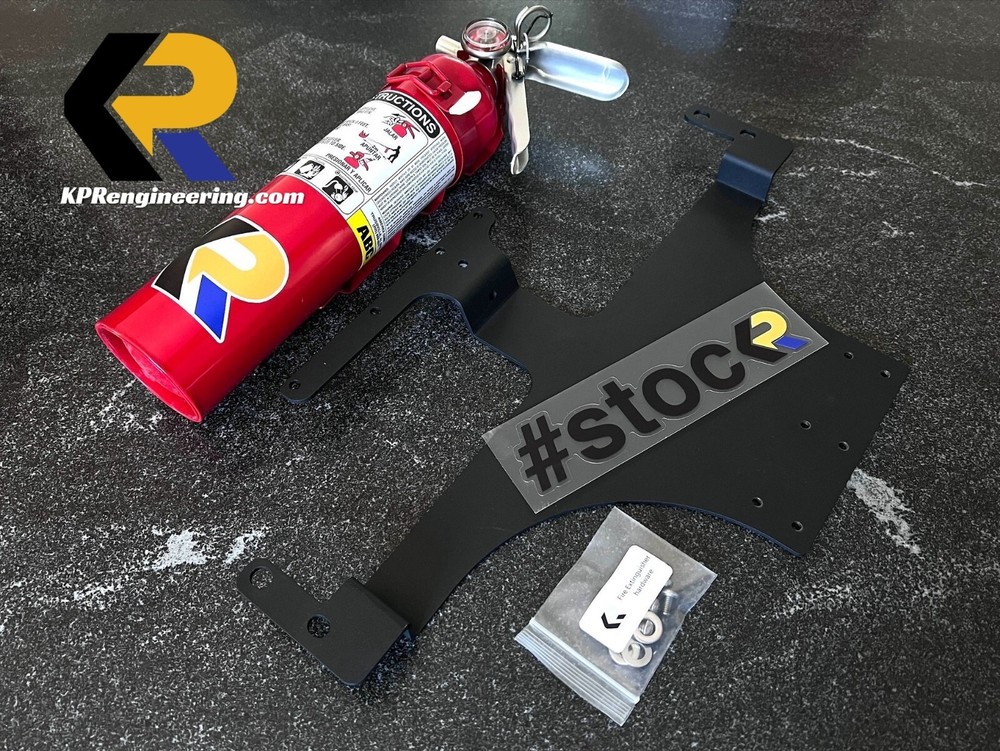 2003+ SAAB 9-3 Seat Fire Extinguisher Mount Kit - Passenger Side