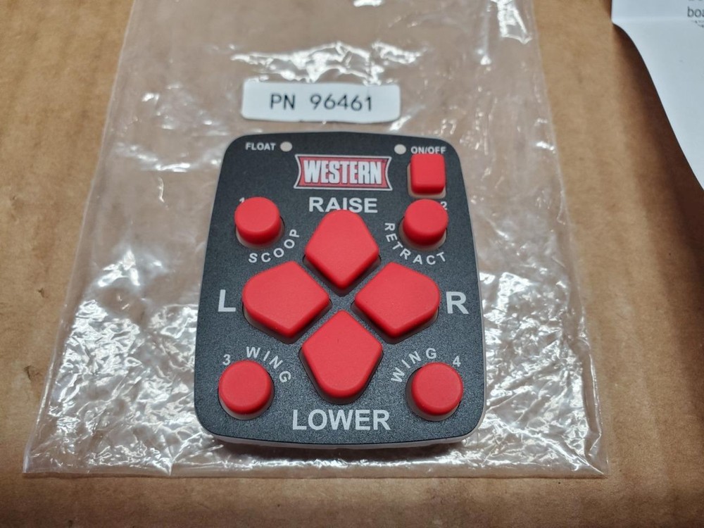 Genuine Western Plow Controller Key Pad/Touchpad 96461 Snow Handheld Fleet Flex