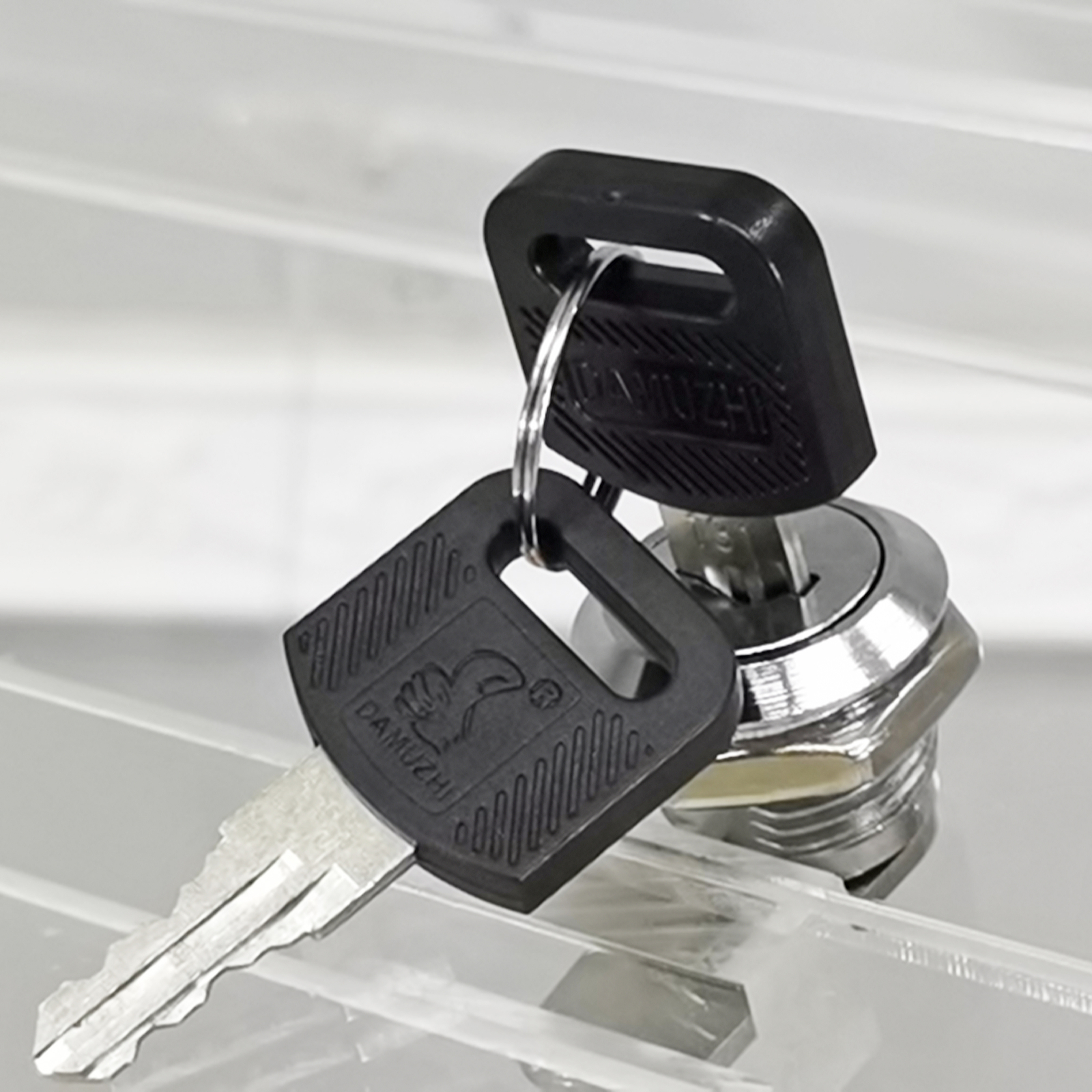 30x18x20" large Clear Acrylic Raffle Drum Metal Stand, Lucky Draw Ticket Box