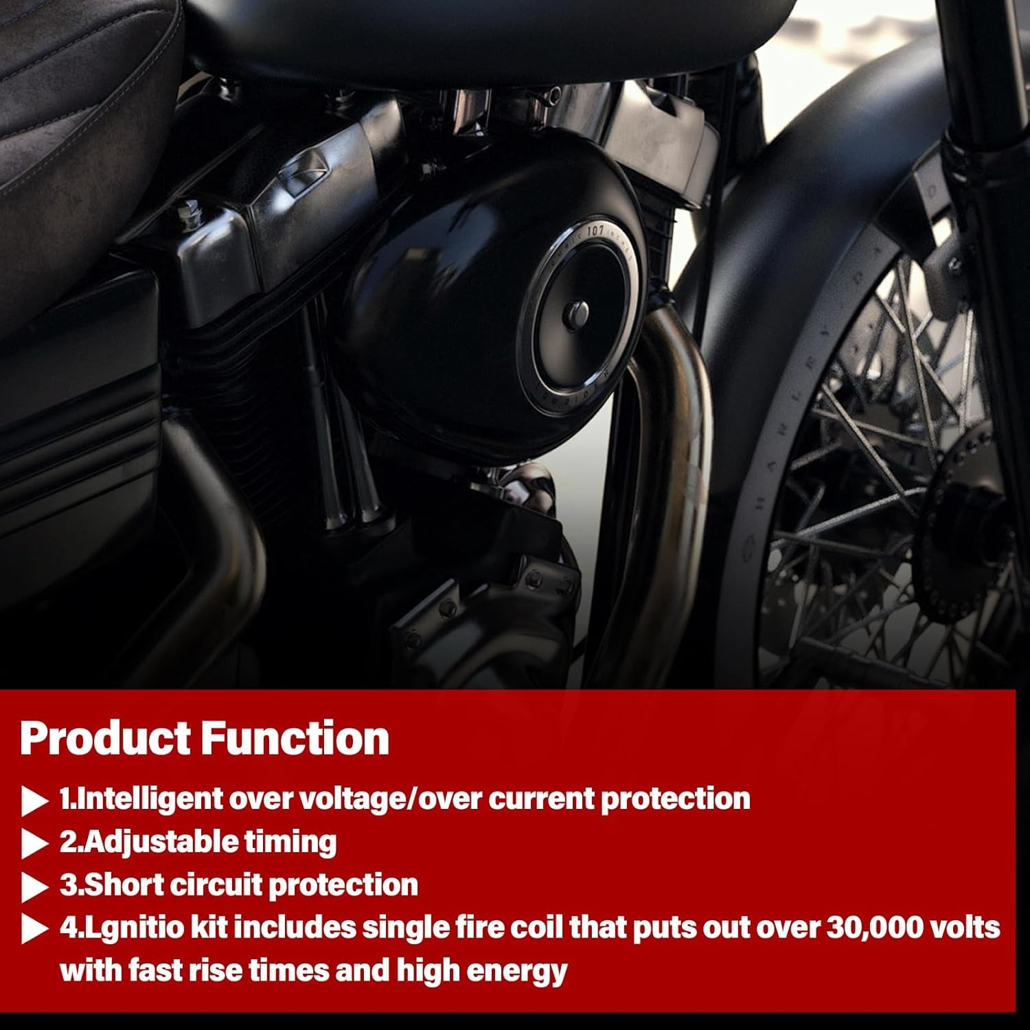 53-660 Electronic Ignition Kit for Harley EVO Big Twin & XL Sportster 1970–2003