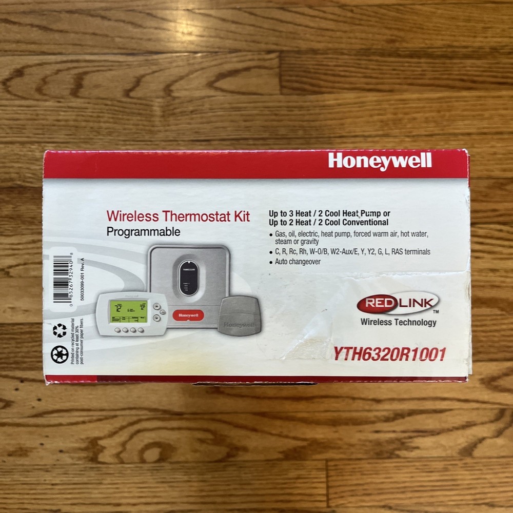 Honeywell Wireless Programmable Thermostat RedLink Kit (YTH6320R1001)