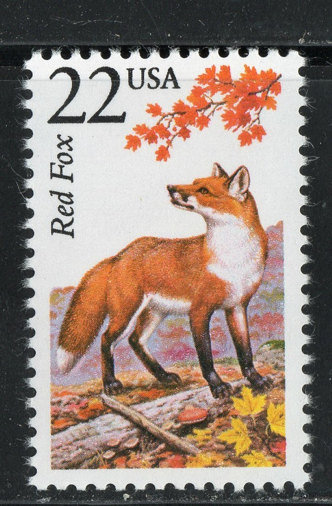 2335 * RED FOX *  U.S. Postage Stamp MNH *