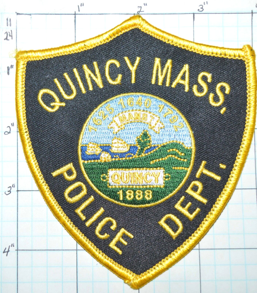 MASSACHUSETTS, QUINCY POLICE DEPT PATCH