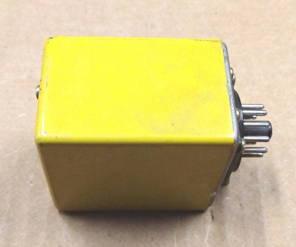 Nice Macromatic SS 76-141 24vdc 5 sec 10A Time Delay DPDT Relay Timer 24 volt dc