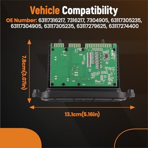 maXpeedingrods TMS Headlight Control Module Unit Adaptive for BMW 5 Series F07