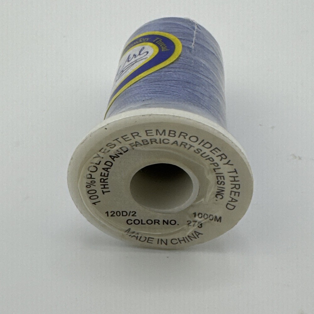 Thread Art Rayon Embroidery Thread 1000M 5 Rolls Assorted