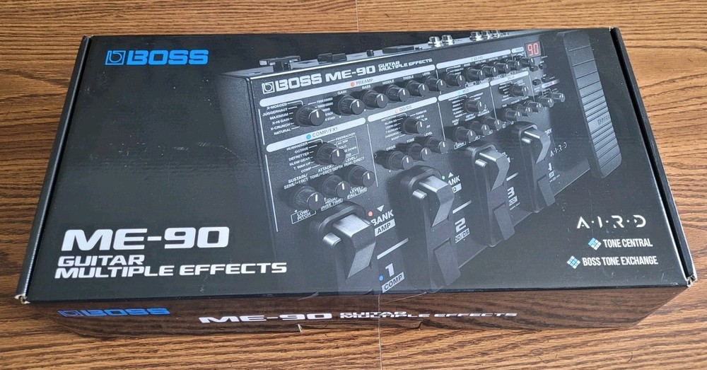 Boss ME-90 Guitar Multi-Effects Processor Effects Pedal With Bluetooth Device