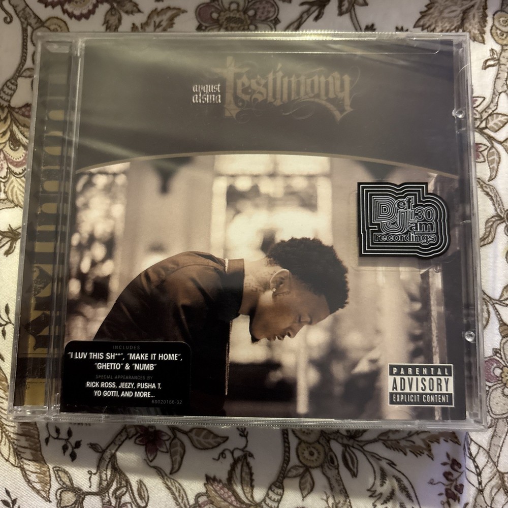 AUGUST ALSINA - Testimony [explicit] - CD - Explicit Lyrics - New In Wrapper