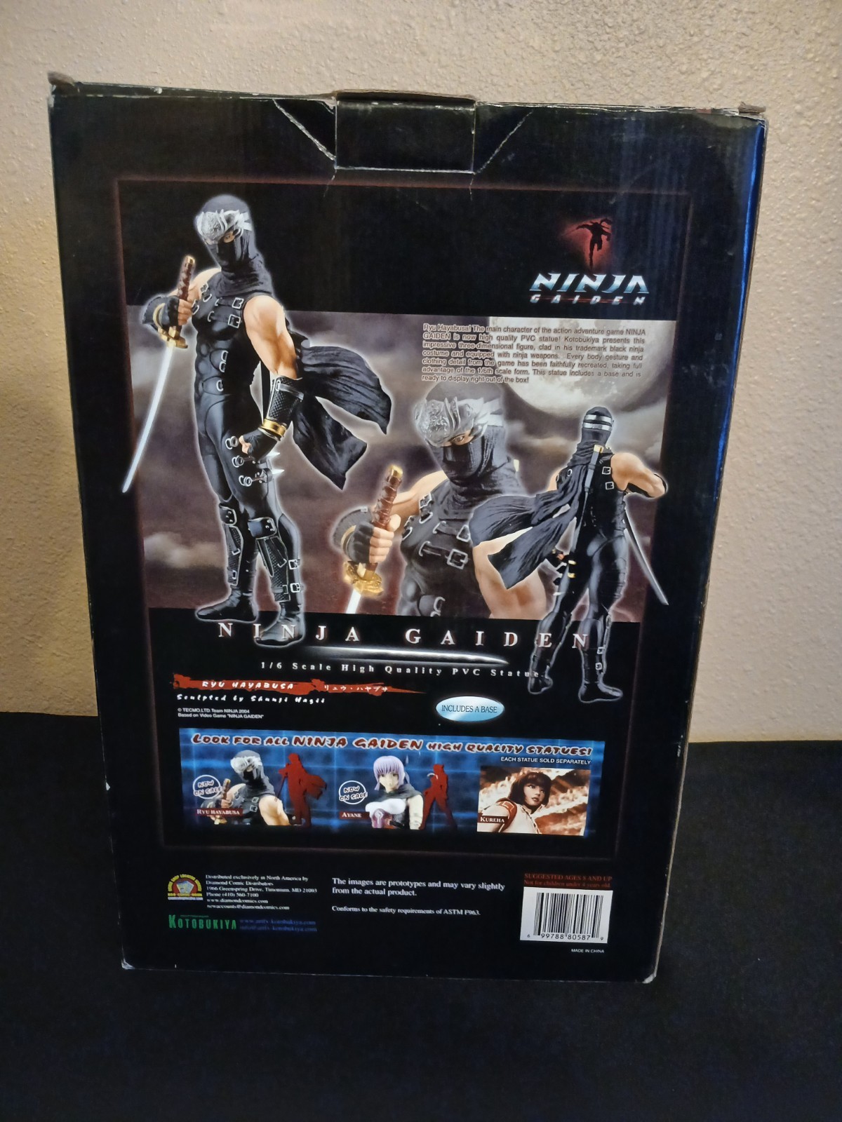 13" Ninja Gaiden Ryu Hayabusa Statue / Kotobukiya