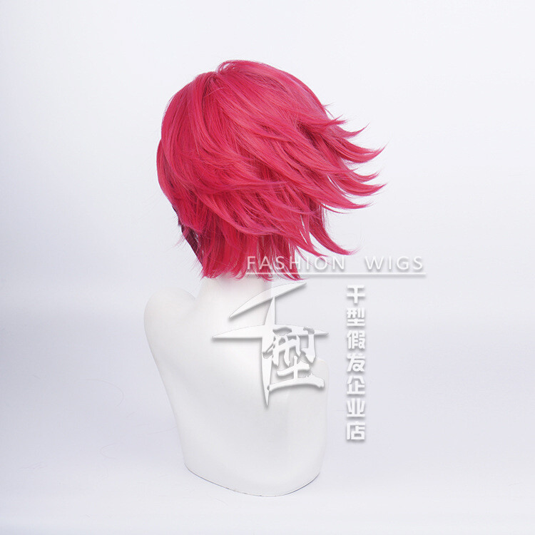 Vi Cosplay Wig Short party hair Synthetic Costume Wigs