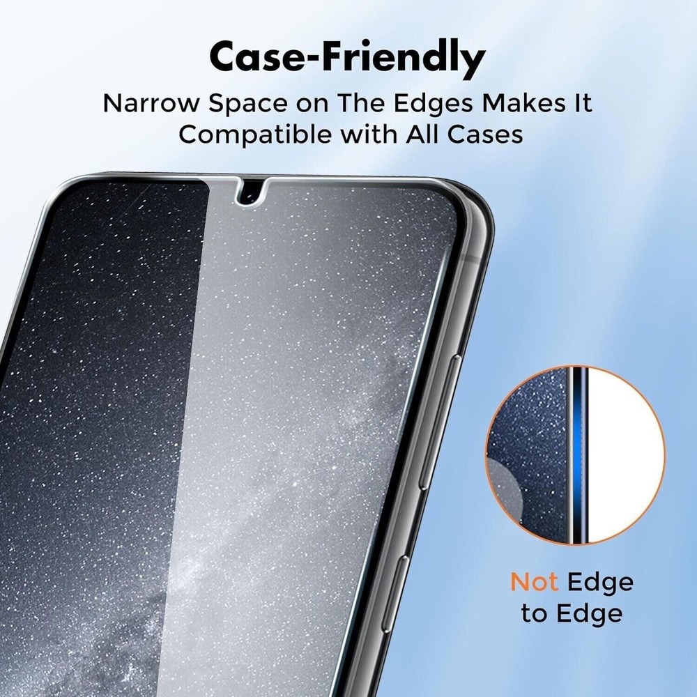 2-PACK For Samsung Galaxy S25 edge High Quality Tempered Glass Screen Protector