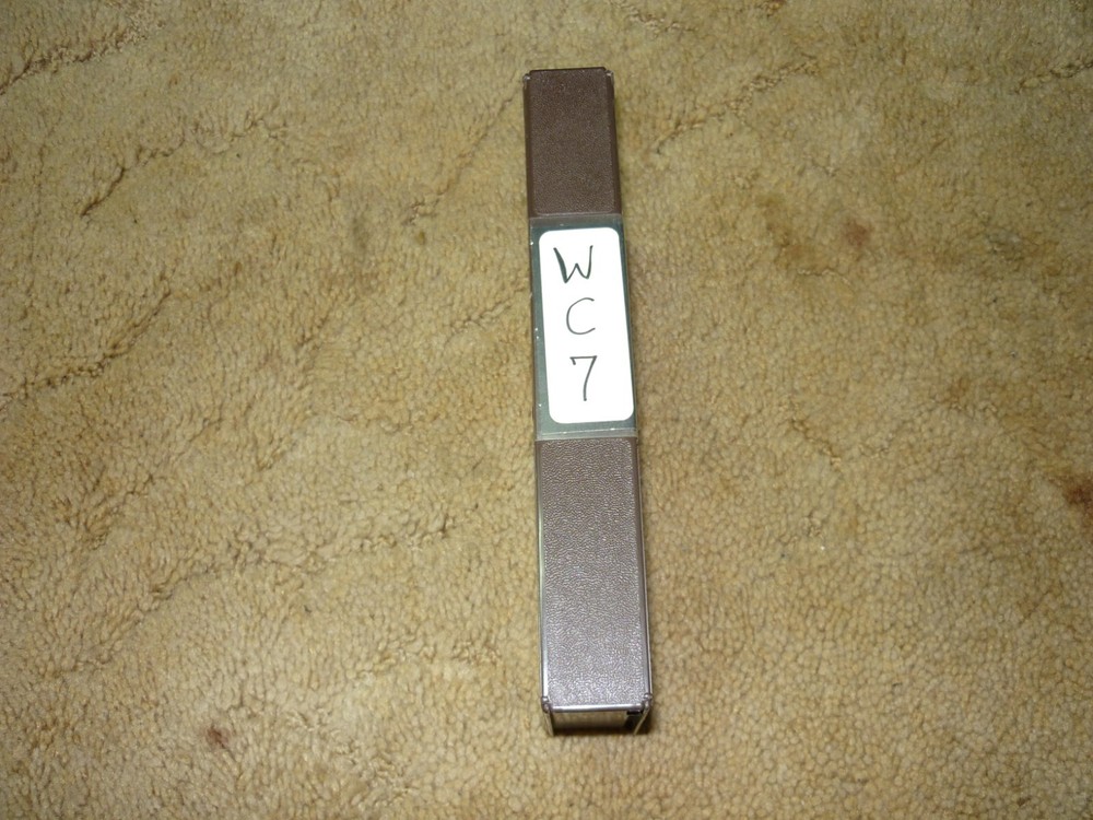 VHS Video Storage Case with New Label