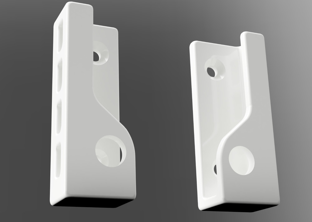 Tablet / iPad Wall Brackets - Wall Mount (3D Printed)