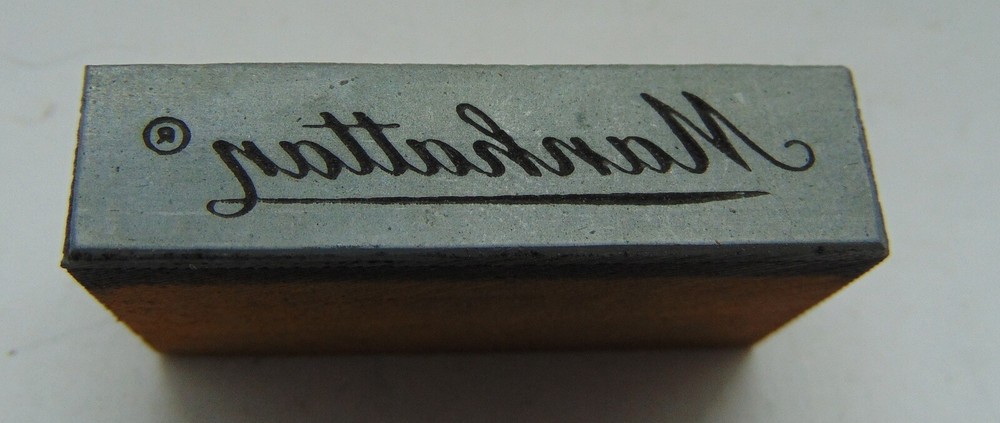 Printing Letterpress Printers Block Manhattan