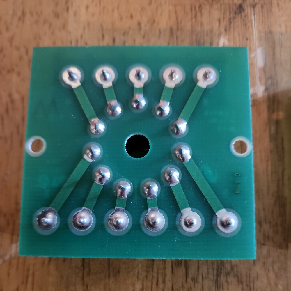 NICE TESTED CURTIS RS11 RELAY BASE SOCKET 11-PIN