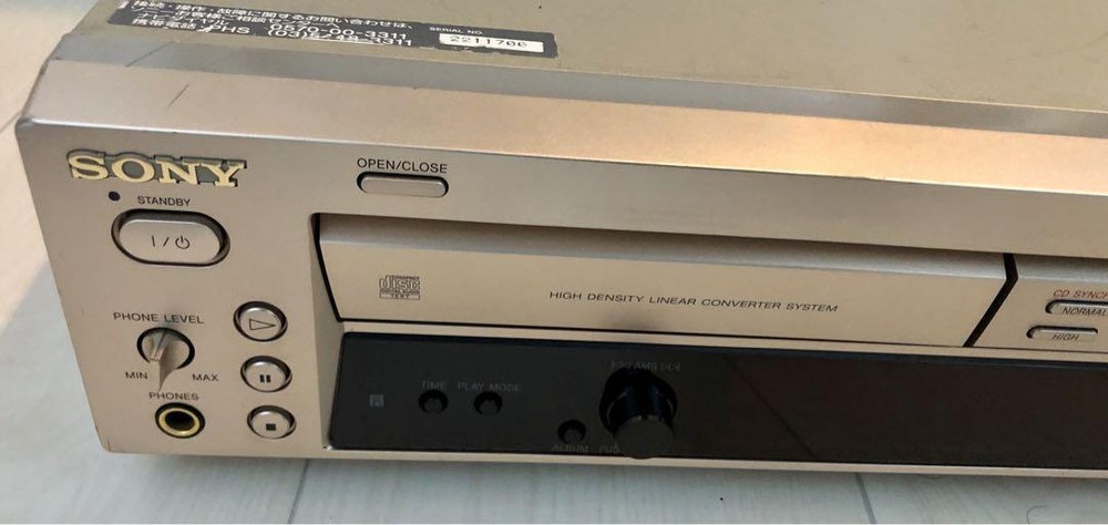SONY MXD-D400 MD Deck Mini Disk Deck Audio Player Recorder MDLP USED