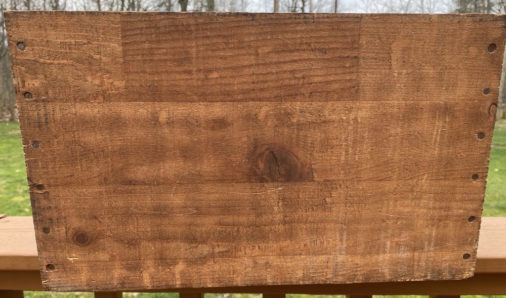 Winchester Repeating Arms Co. Empty Wooden Ammunition Box with Locking Latch