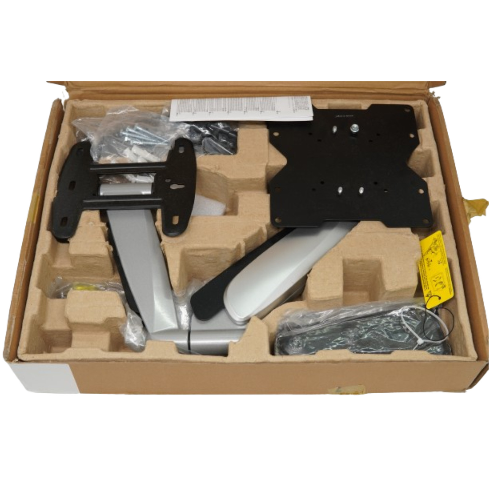 TV Wall Mount Full Motion Swivel Articulating Gas Spring-Heavy duty Up To 66Lbs.