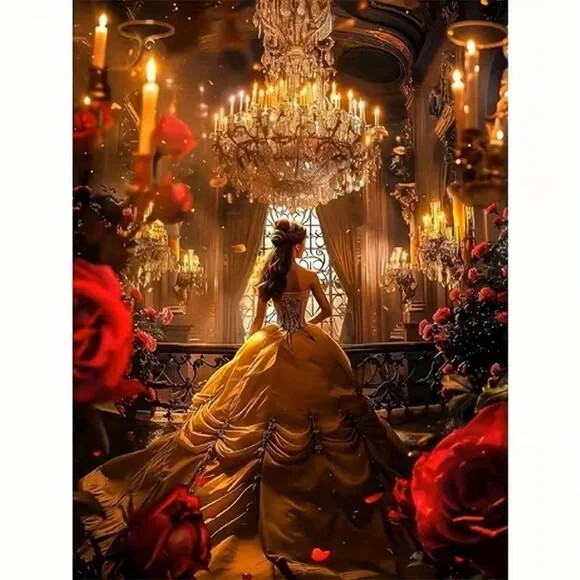 Princess 5D Diamond Painting Kit #628