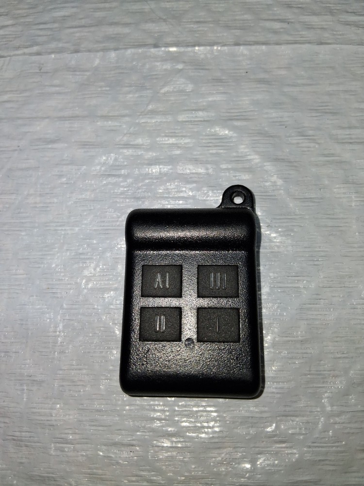 DEI FOUR BUTTON CAR ALARM REMOTE CONTROL PART # 484