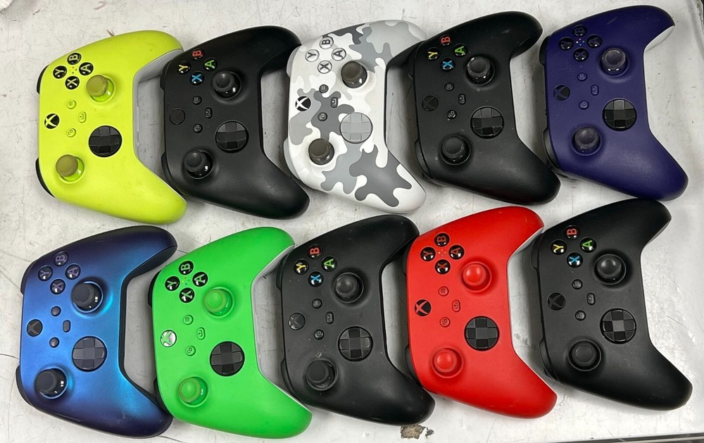 10 X Microsoft Xbox Series Wireless Controllers, as is/no return
