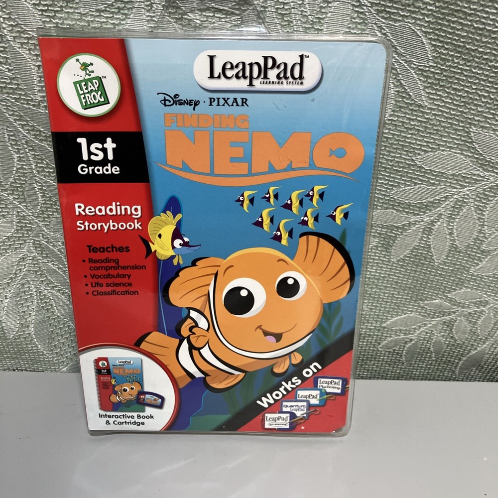 Finding Nemo LeapPad Learning System Leap Frog Reading Storybook NEW and SEALED