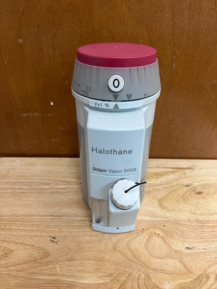 Drager Vapor 2000 Halothane M35140 Vaporizer(E648)