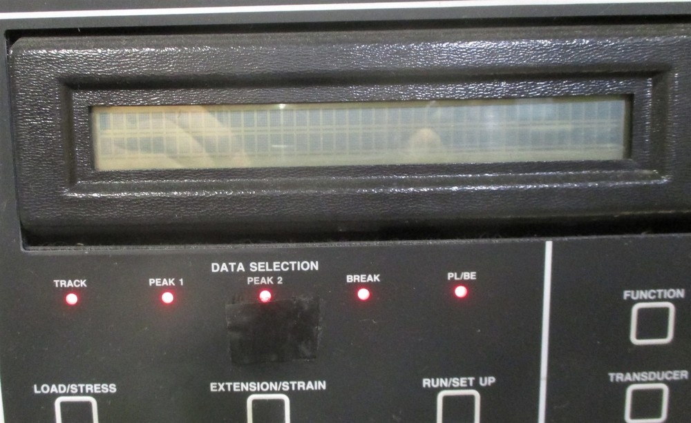 Instron Tensile Compression Tester 1011, 1000 Lb Modified Unit
