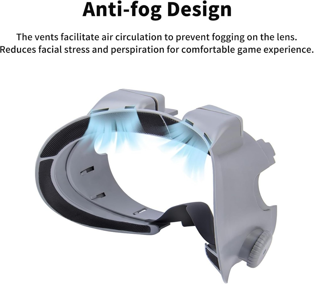 Face Cover Pad Facial Interface Compatible with Meta Oculus Quest 3 Accessories,